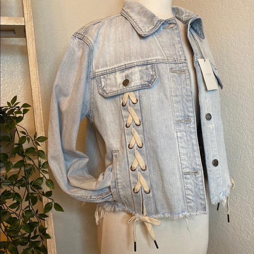🆕HIDDEN Distressed Denim Jacket - Picture 3 of 11